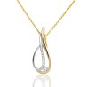 Pendentif Or et Pierres Diamants