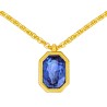 Collier Or et Pierres Saphir