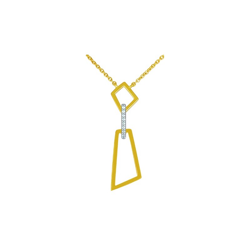 Collier Or et Pierres Diamants