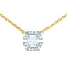 Collier Or et Pierres Diamants