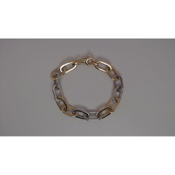 Bracelet Argent & Argent plaqué or jaune