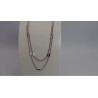 Collier Argent Bicolore