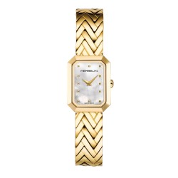 Montre Dame tour de bras plaqué & cadran Nacre