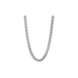 Collier Acier satiné CROONER 8mm 45+4cm