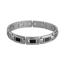 Bracelet Acier & Carbone Mercury 10,50 MM