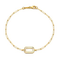 Bracelet Or et Pierres Nacre