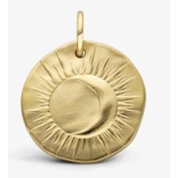 Pendentif plaqué or Vermeil - ECLIPSE 16MM