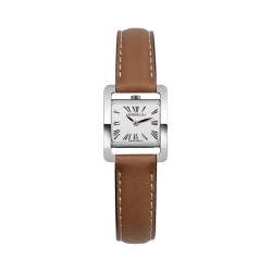 Montre Dame acier bracelet cuir - Ve Avenue