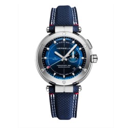 Montre Homme bracelet cuir - NEWPORT  Marèographe 35e Anniversaire