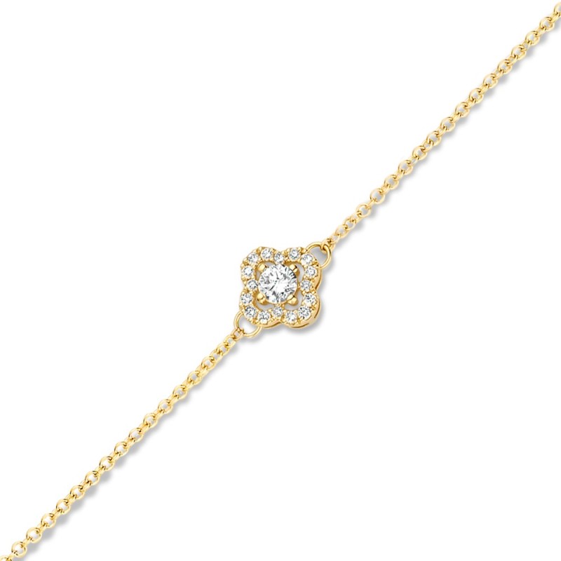 Bracelet Or et Pierres Diamants - SALINA