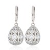 Boucles Argent & Oxydes - Alexandra