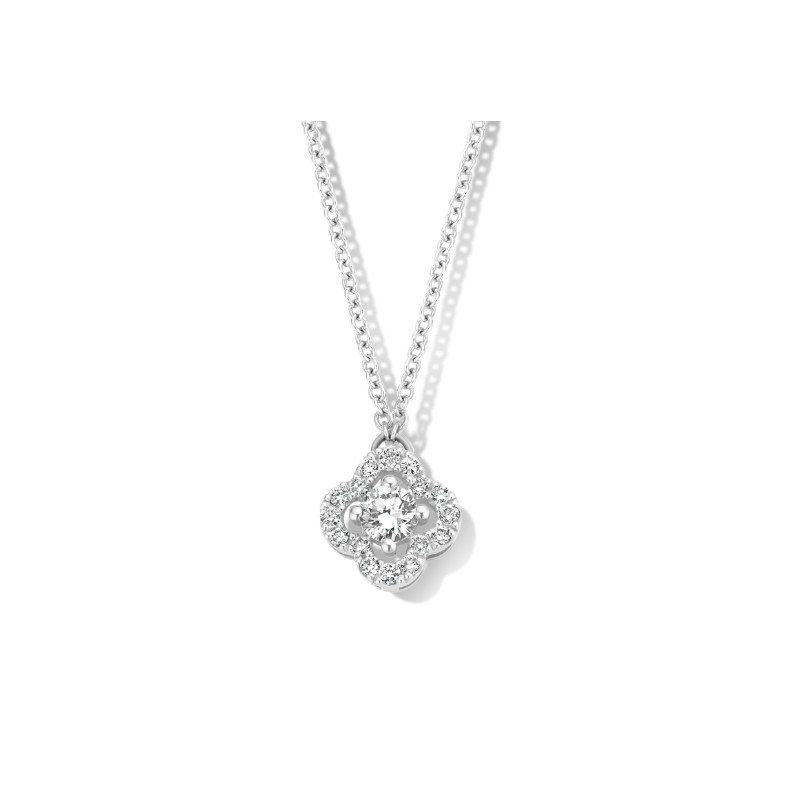 Collier Or et Pierres Diamants - SALINA