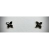 Boucles Or et Pierres Diamants noirs