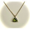 Collier Or et Pierres Péridot