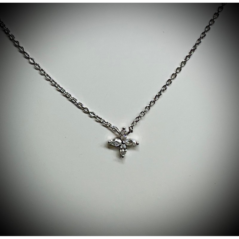 Collier Or et Pierres Diamants