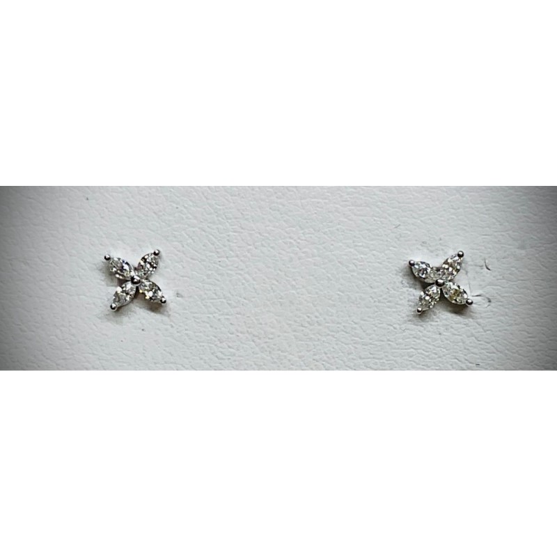 Boucles Or et Pierres Diamants