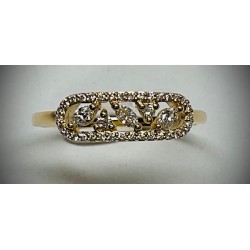 Bague Or et Diamant 