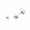 Boucles Or et Pierres Diamants serti 4 griffes