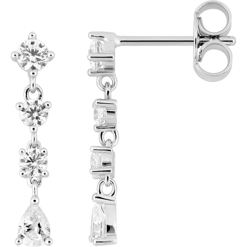 Boucles Argent & Oxydes