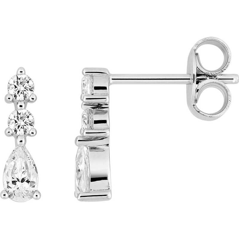 Boucles Argent & Oxydes