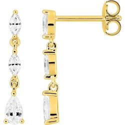 Boucles Plaquées Or & Oxydes