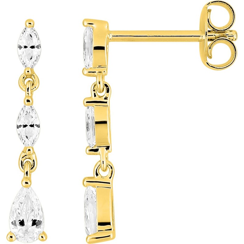 Boucles Plaquées Or & Oxydes