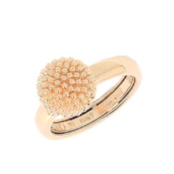 Bague plaquée or sur Argent - PIXEL