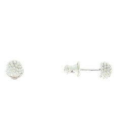 Boucles Argent PIXEL