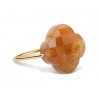 Bague Or et Pierres Fines - Pierre de Soleil trefle