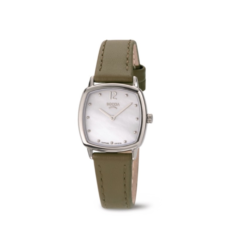 Montre Dame en TItane bracelet cuir