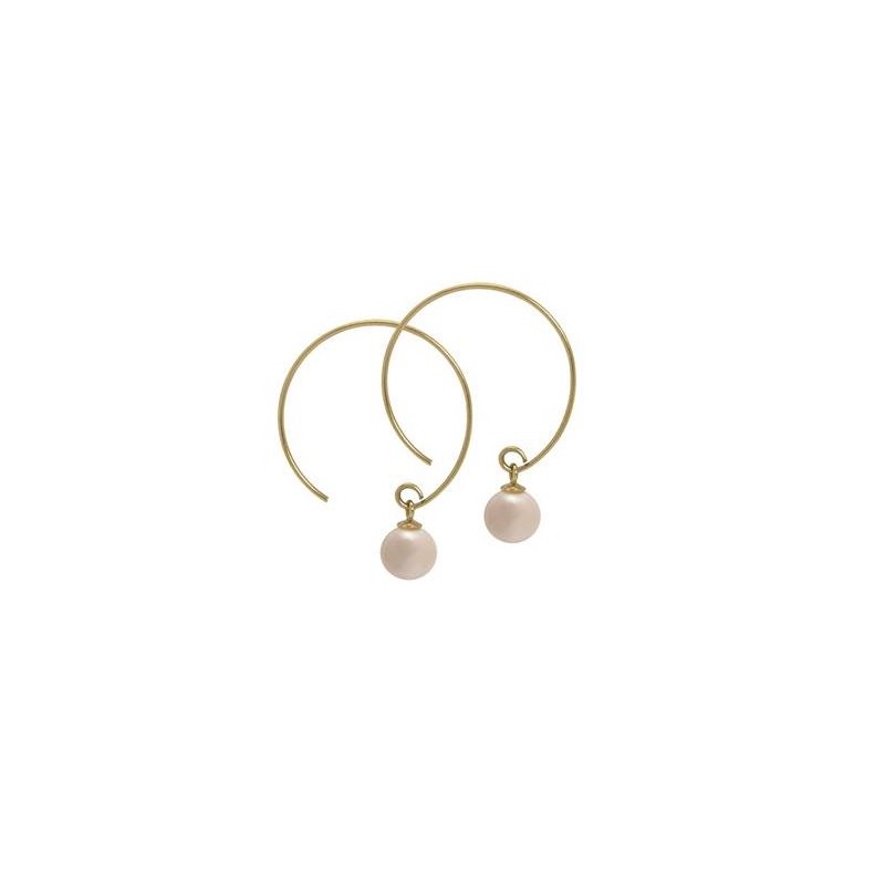 Boucles Or et Perles de Culture Eau Douce