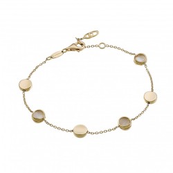Bracelet Or et Pierres & Nacre