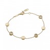 Bracelet Or et Pierres & Nacre