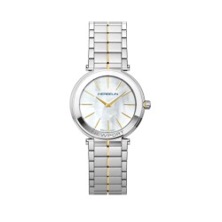 Montre Dame tour de bras Acier bicolore - Newport Slim