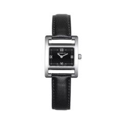 Montre Dame acier bracelet cuir Ve Avenue