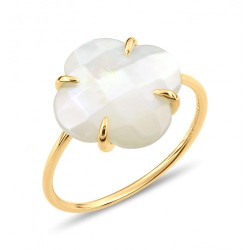 Bague Or et Pierres Fines Nacre - Victoria