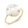 Bague Or et Pierres Fines Nacre - Victoria