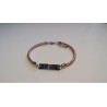 Bracelet Argent et Argent plaqué or rose