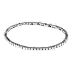 Bracelet Acier & Oxydes (16/17,5/19 cm)