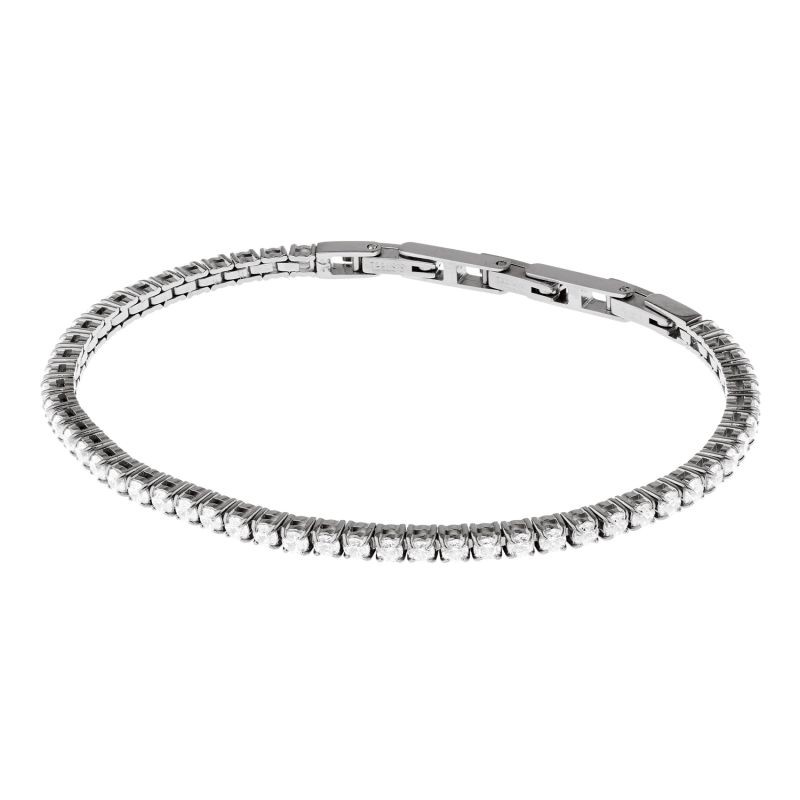 Bracelet Acier & Oxydes (16/17,5/19 cm)