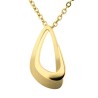 Collier Acier Bicolore  42 cm
