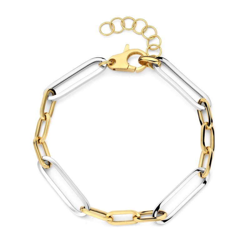 Bracelet Argent & plaqué or