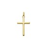 Croix Or Fil carré 22mm