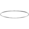Bracelet Argent Rigide fil rond 2 mm