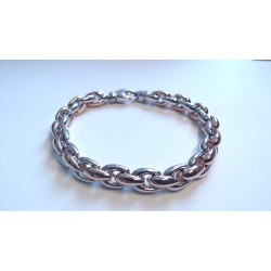 Bracelet Argent et Argent plaqué or rose