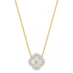 Collier Or et Pierres Mini Victoria avec Nacre 1,189 ct