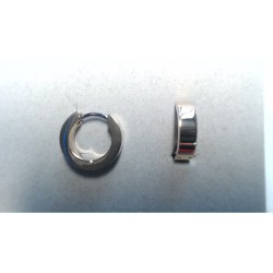 Bijoux en Titane plaqué or jaune - créoles 3,5mm