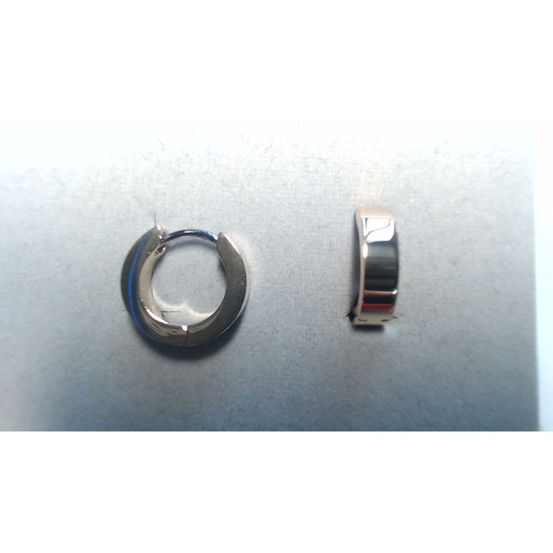 Bijoux en Titane plaqué or jaune - créoles 3,5mm