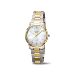 Montre Dame en TItane bicolore - SOLAIRE