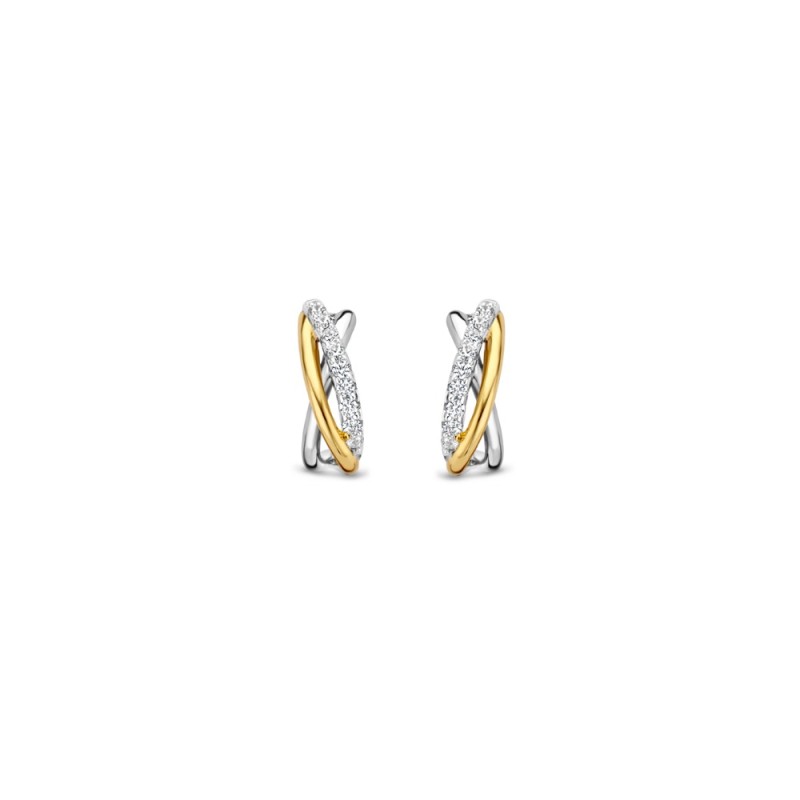 Boucles Plaquées Or sur Argent